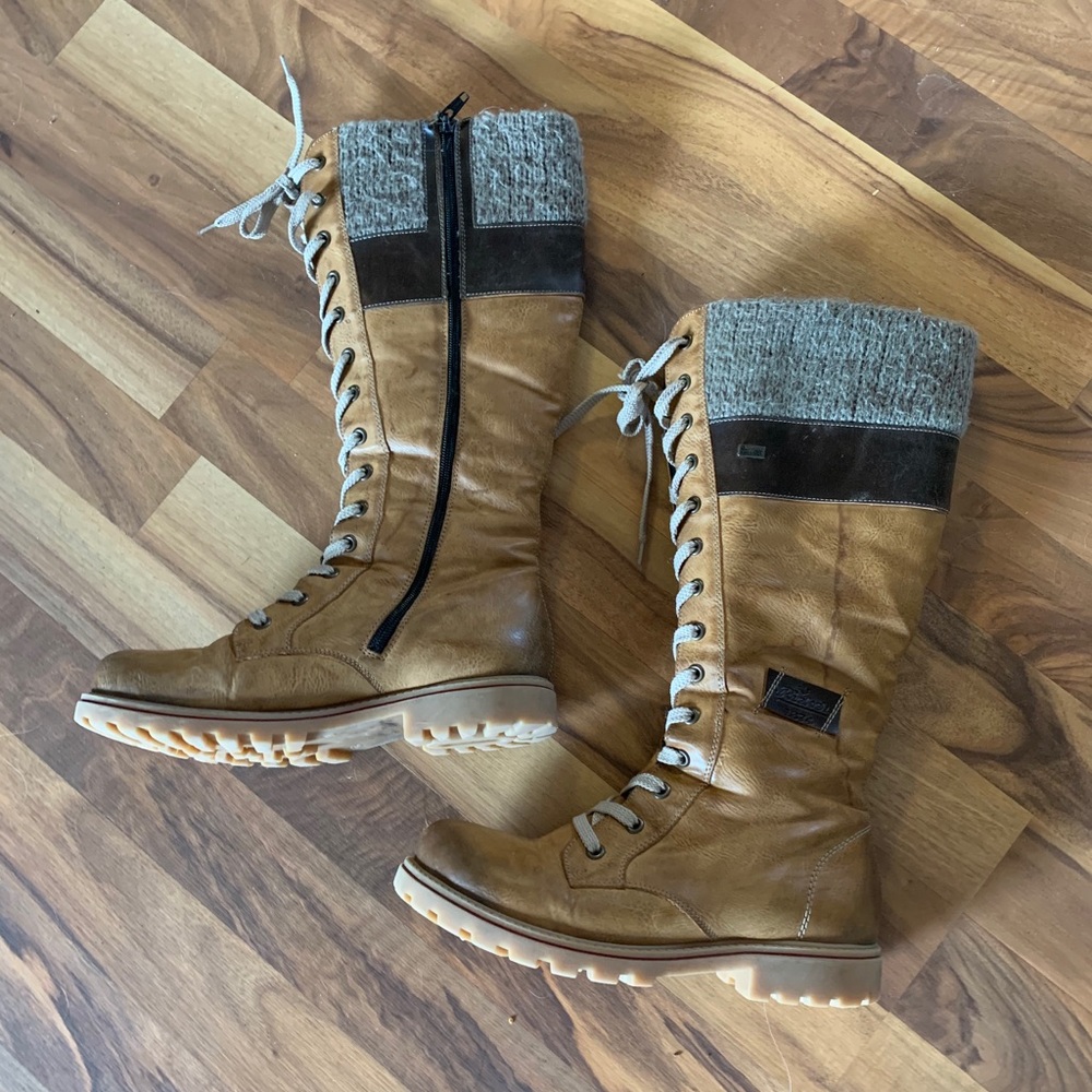 Rieker Million Womens Lace Up Boots